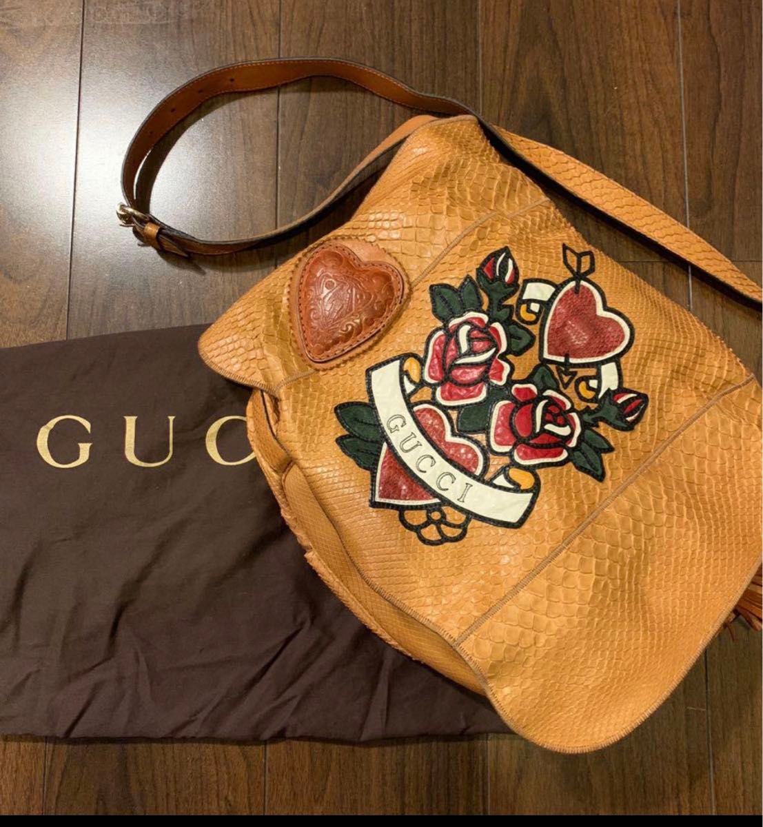グッチ パイソン タトゥ 超美品 レア GUCCI