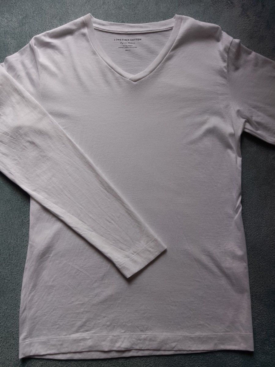 green label relaxing】ユナイテッドアローズ 長袖Tシャツ Vネック