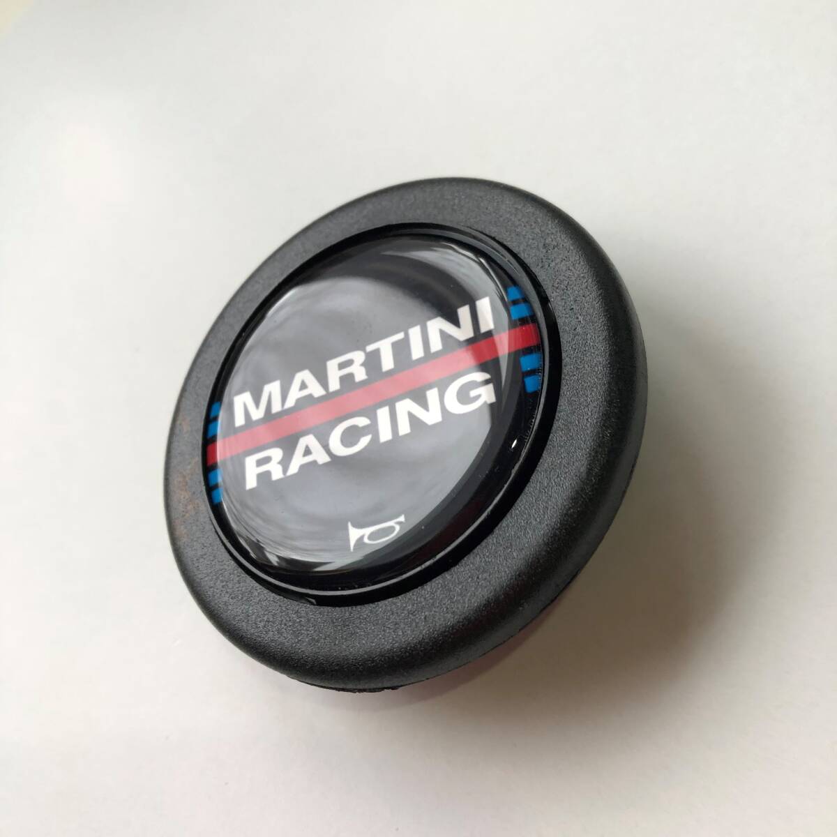 旧車用 ロゴ ホーンボタン ( マルティニ レーシング martini ポルシェ 911 930 924 944 928 968 356 550 ベック 914 スパイダー ) _画像2