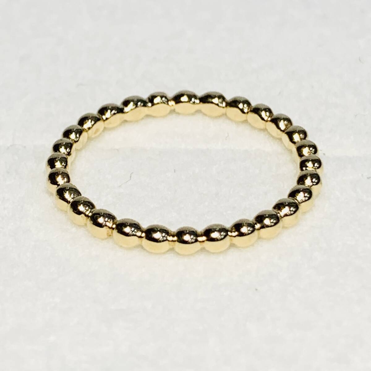 K18 750 кольцо кольцо аксессуары масса примерно 1.6g #9 желтое золото 