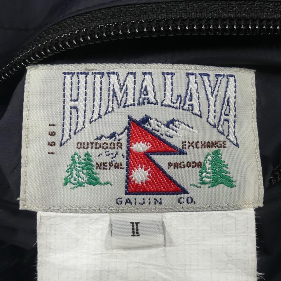 即決★HIMALAYA★メンズM ジャケット ヒマラヤ 紺 インディゴ ブルゾン 長袖 ジャンパー 上着 アウター_画像5