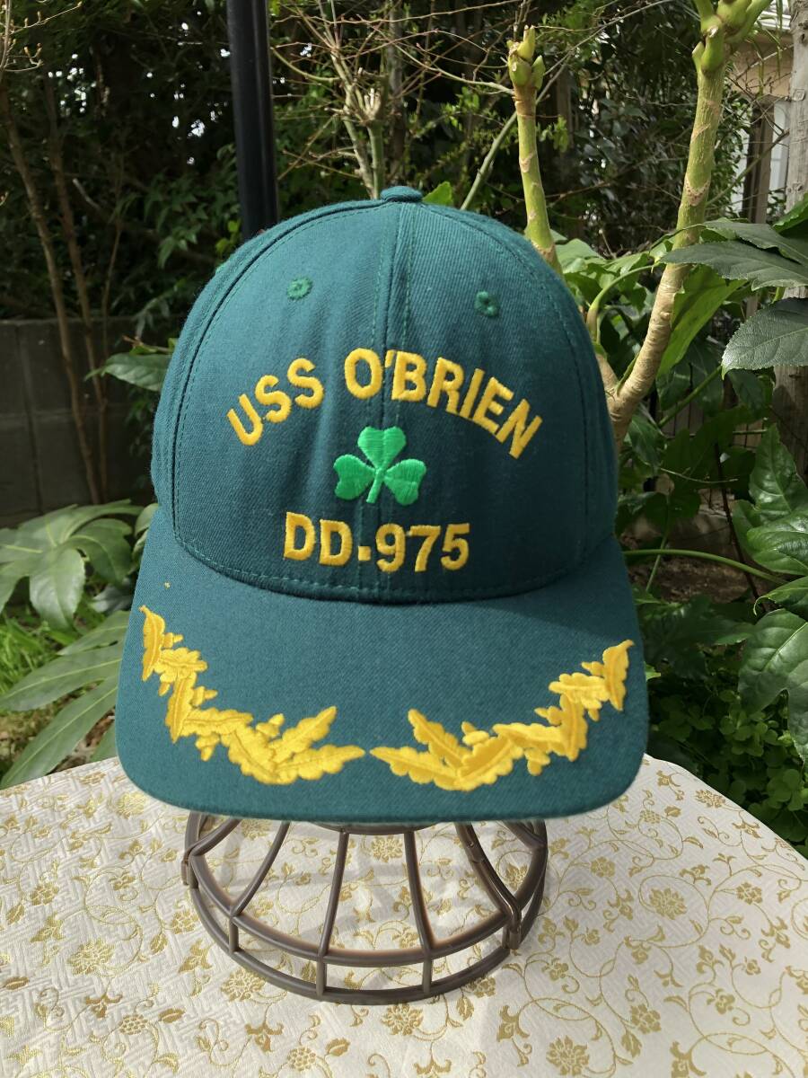 THE CORPS cap hat USS O*BRIEN beautiful goods postage 350 jpy USA made 