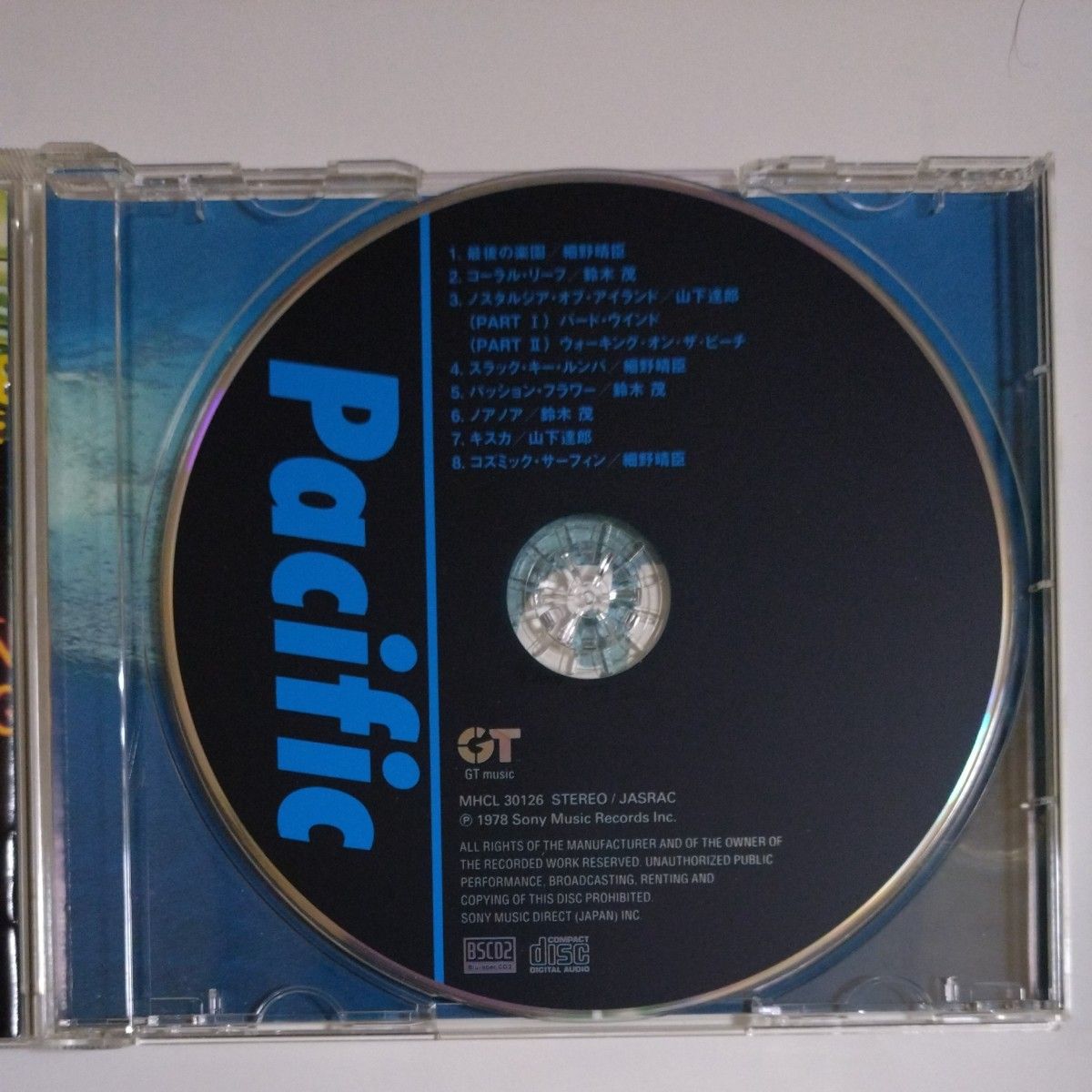 CD ＰＡＣＩＦＩＣ（Ｂｌｕ－ｓｐｅｃ　ＣＤ２）／細野晴臣／鈴木茂／山下達郎　中古CD