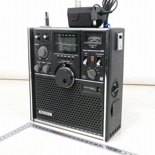 Yahoo!オークション - SONY ソニー ICF-5800 ラジオ スカイセンサー...