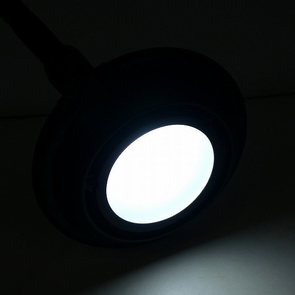 LED 作業用照明 マグネットベース付 フレキシブルアーム 490lm 機械 機器 工場 倉庫 参考価格￥6300 未使用■HG107s■_画像3