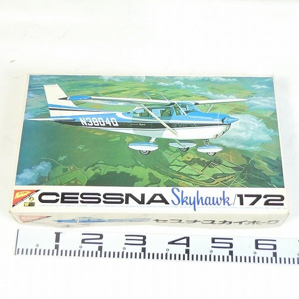  not yet constructed plastic model nichimo Japan model 1/20 Cessna Sky Hawk 172 CESSNA Skyhawk airplane model collection goods #CZ107s#