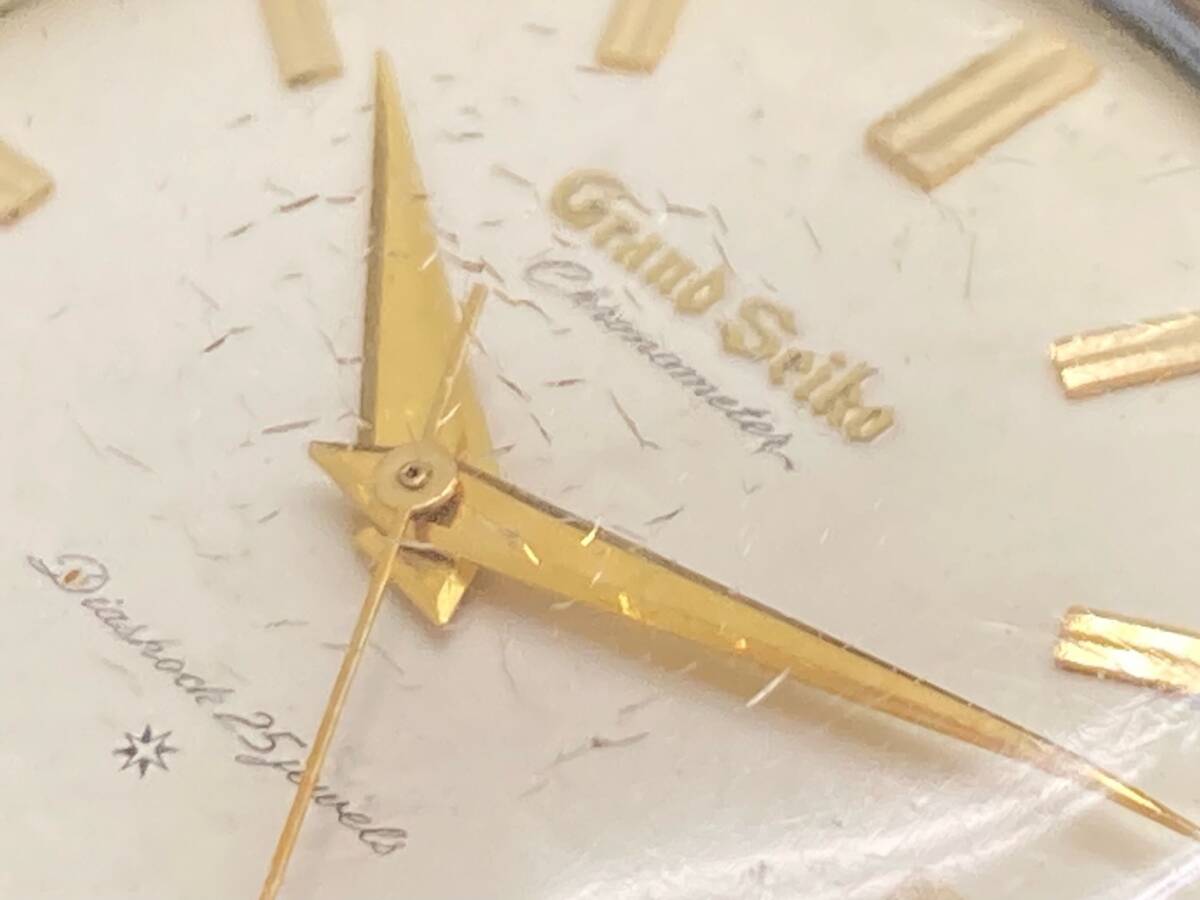 【ヴィンテージ】GRAND SEIKO(グランドセイコー)　Chronometer(クロノメーター)　Diashock 25 jewels(ダイアショック 25 ジュエル)　メンズ_画像7
