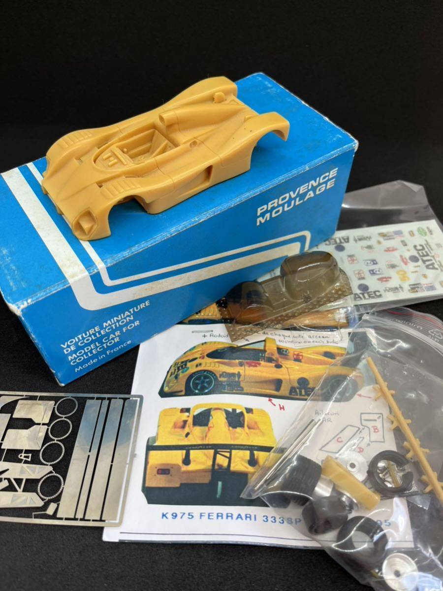 1/43 PROVENCE MOULAGE resin kit Ferrari 333SP Daytona Pro Vance m Large .FERRARI