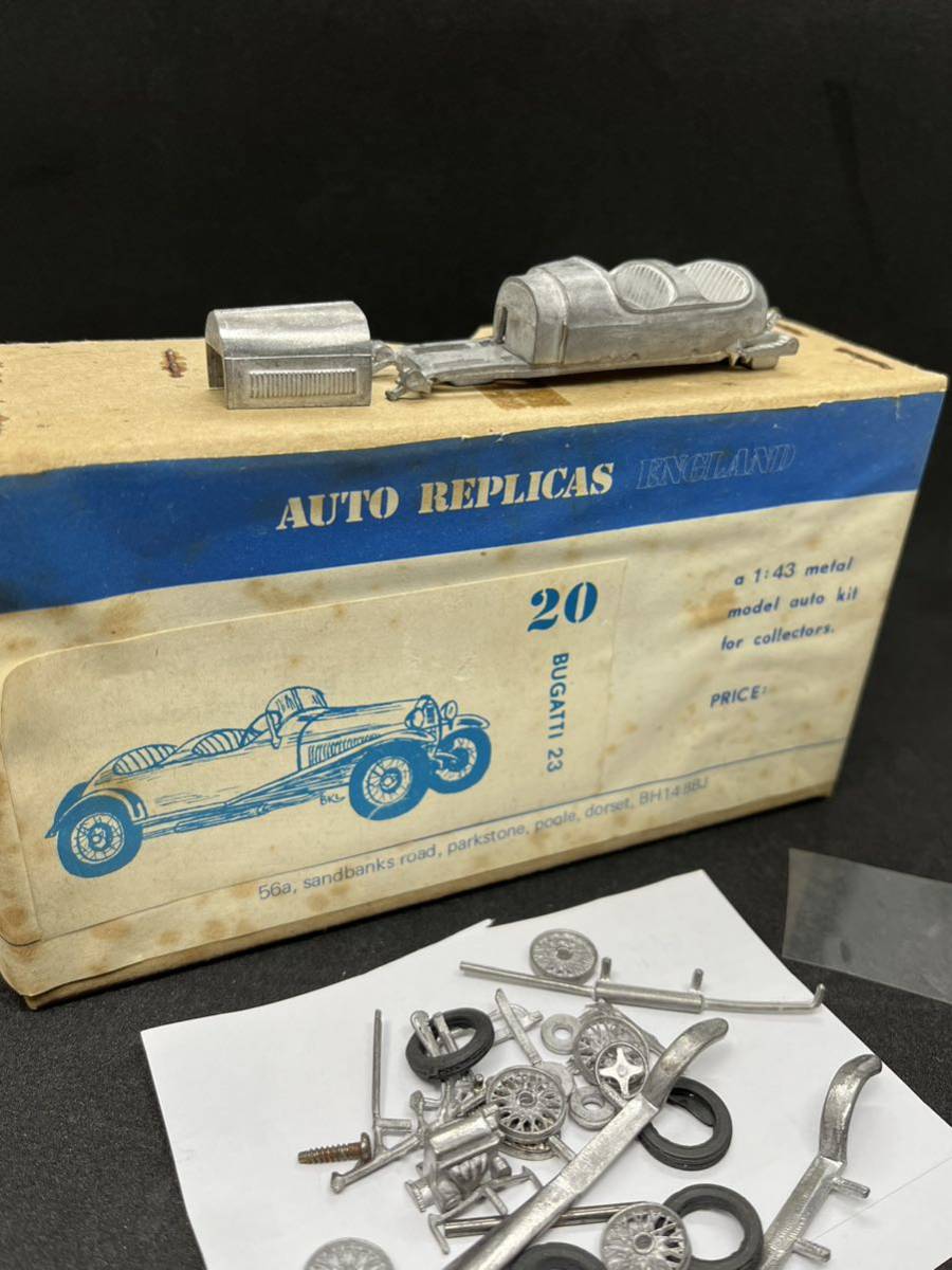 1/43 kit Bugatti type 23 AUTO REPLICAS BUGATTI England made 