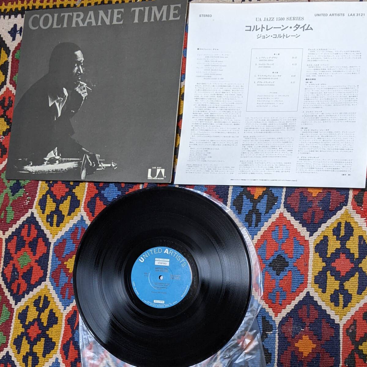50's ジョン・コルトレーン John Coltrane (国内盤 LP)/ コルトレーン・タイム Coltrane Time LAX-3121 1958年録音_画像10