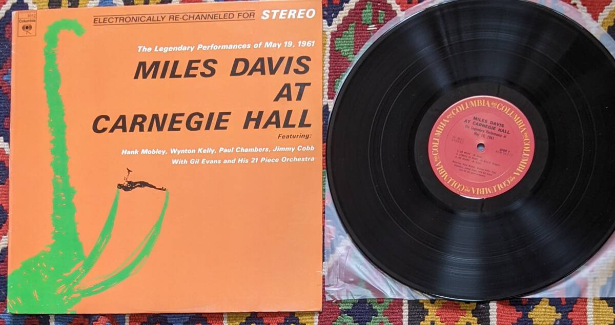 60's マイルス・デイヴィス ギル・エヴァンス (US盤 LP)/ アット・カーネギー・ホール Miles Davis At Carnegie Hall PC 8612 1961年_画像1