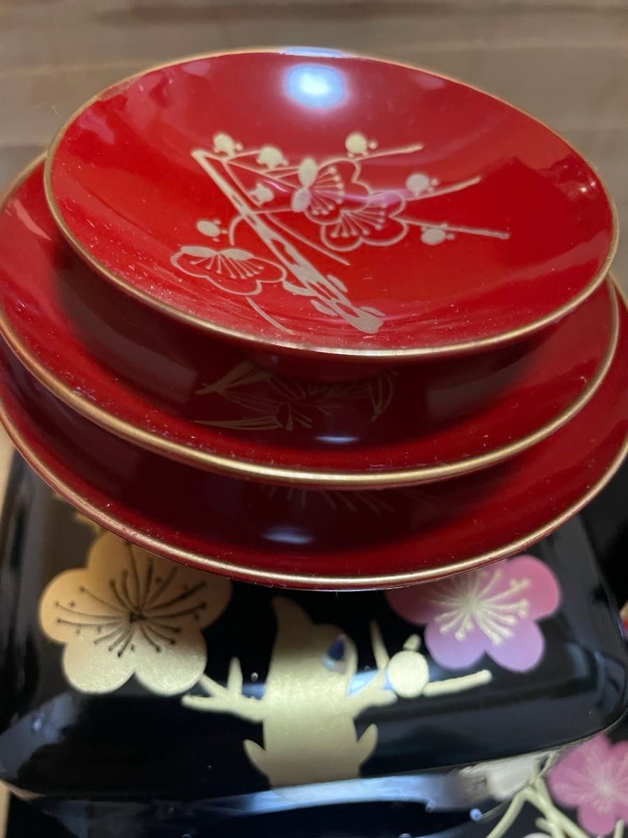 未使用 高級 会津塗 お屠蘇器 セット お祝い 正月 佐藤長悦 漆器 未使用 高級 会津塗 お屠蘇器 セット お祝い 正月 佐藤長悦 漆器