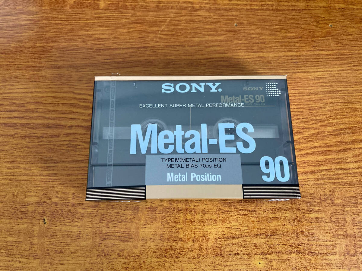 在庫9 カセットテープ SONY metal-es 1本 001069_画像1