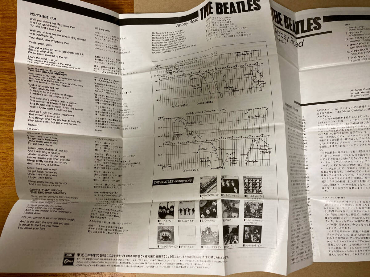 中古 カセットテープ The Beatles 1179_画像6