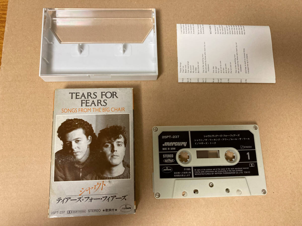 中古 カセットテープ Tears for Fears 1177の画像1