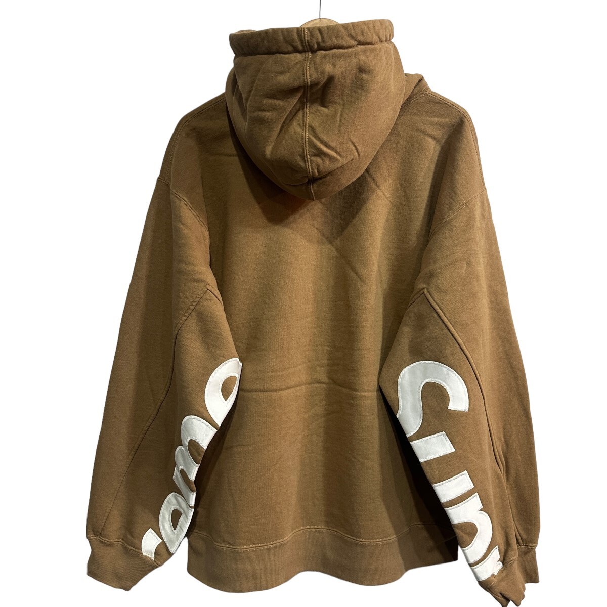 【美品】サイズL シュプリーム SUPREME　 22SS Cropped Panels Hooded Sweatshirt クロップドパーカー 商品番号：8065000171428_画像1