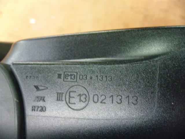 ミラ DBA-L275S 右ドアミラー 　カラー番号S28　ブライトシルバー(M)　純正品番87910-B2750 管理番号AA5234_画像5