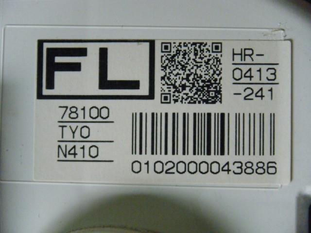 N-BOX DBA-JF1 スピードメーター 　純正品番78100-TY0-N41 管理番号AB0452_画像4