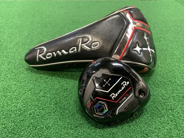 【美品】RomaRo ロマロ Ray TYPE R HP DRIVER　高反発加工済み　ドライバー　ロフト 9度　カバー、データーシート有　ヘッドのみ_画像1