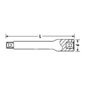 【新品】STAHLWILLE（スタビレー） 405／14 （1／4SQ）エキステンションバー （11010014）