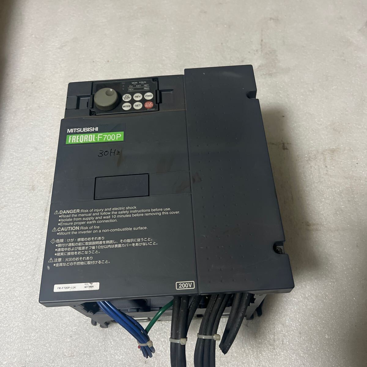  Mitsubishi Electric inverter FR-E720P-11K