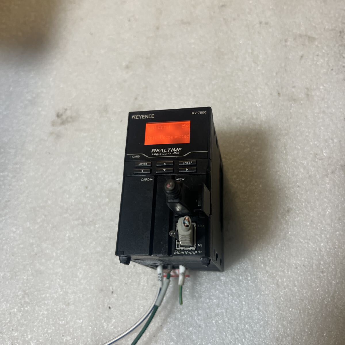 Keyence キーエンス PLC シーケンサー KV-7500の画像1