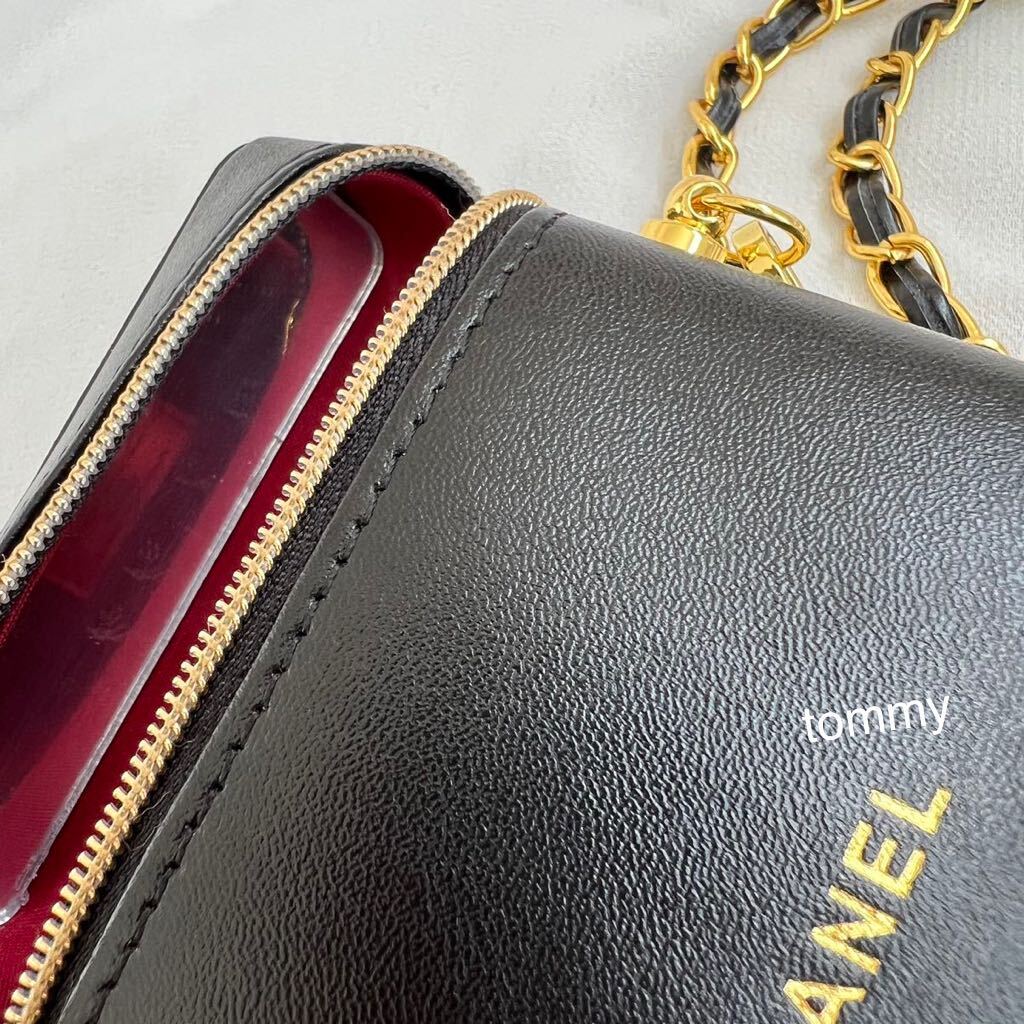 新品 シャネル CHANEL リップケースポーチ ブラック 口紅入れ 新品 シャネル CHANEL リップケースポーチ ブラック 口紅入れ