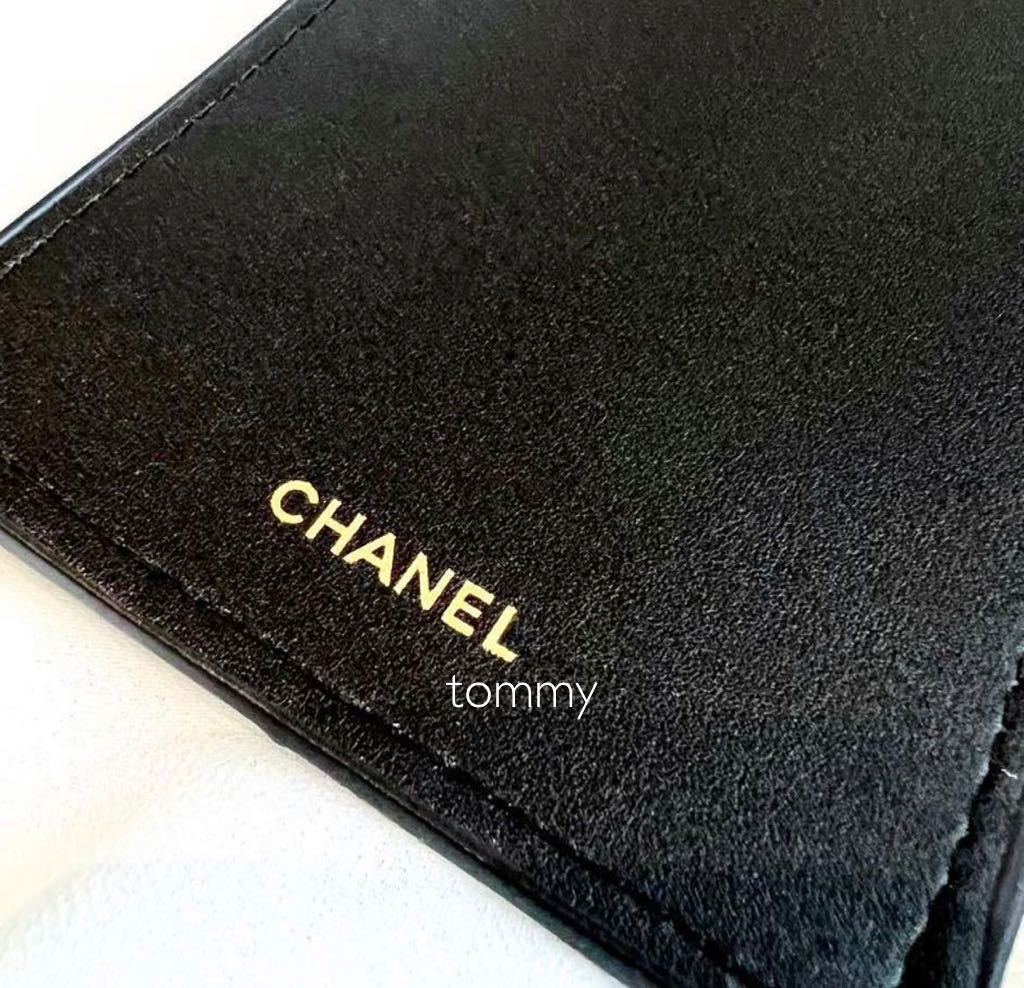 値下げ 新品 CHANEL シャネル 携帯ケース チェーン ストラップ ショルダー カードケース ココクラッシュ ブラック 箱付 ノベルティ ポーチ_画像6