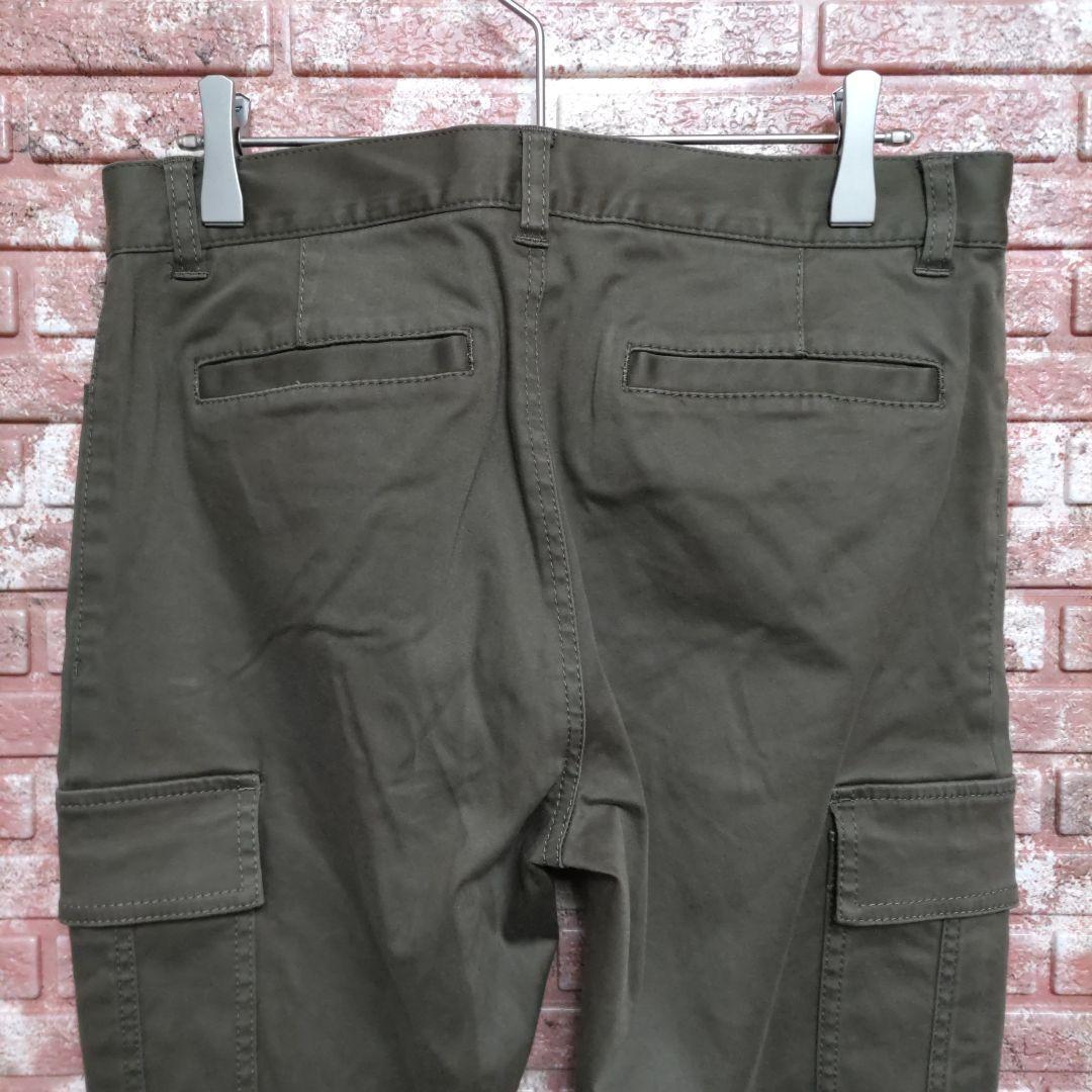 ICB I si- Be skinny Fit stretch cargo pants khaki 11 number 