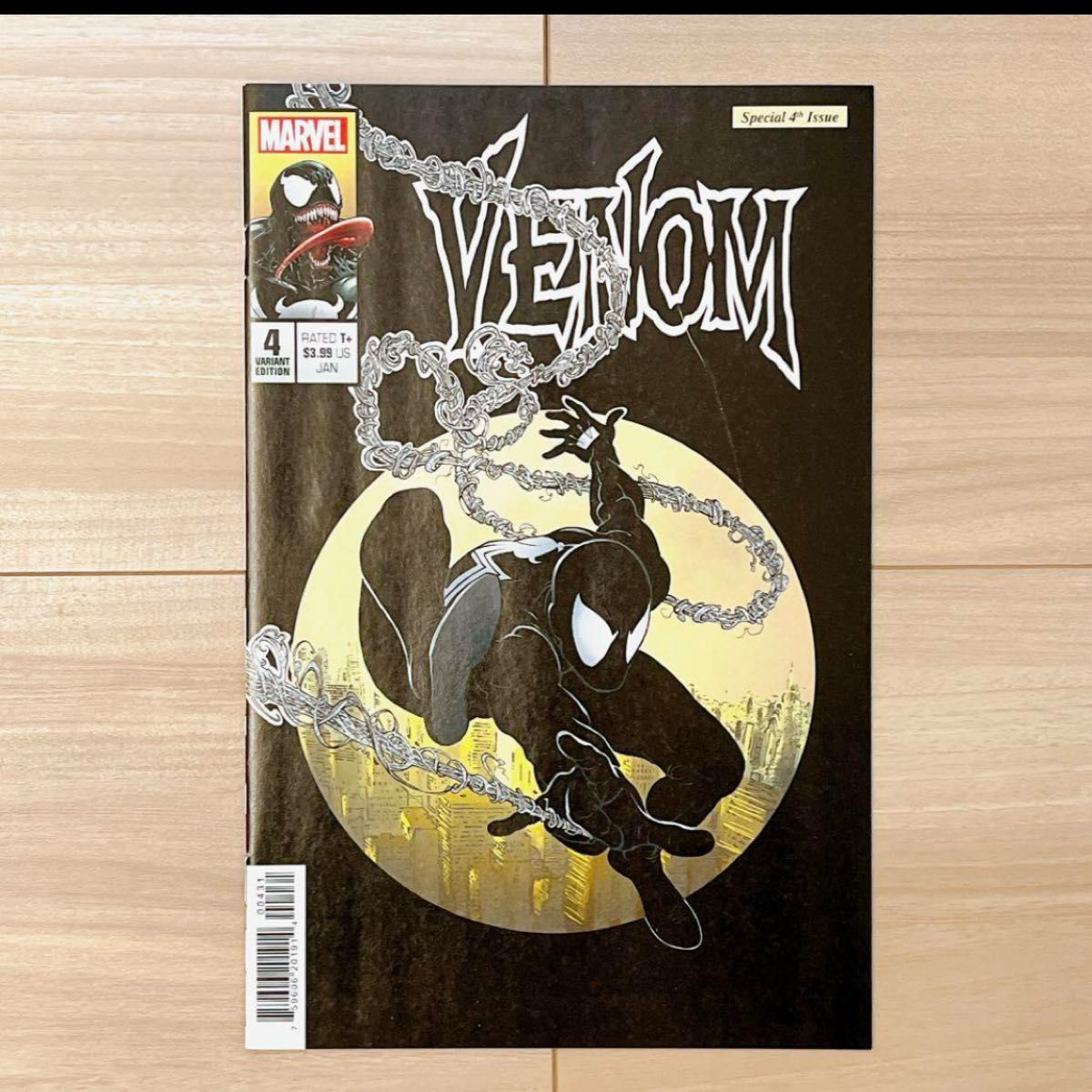 ヴェノム　#4 アメコミ　リーフ　原書　スパイダーマン　venom spider-man 洋書