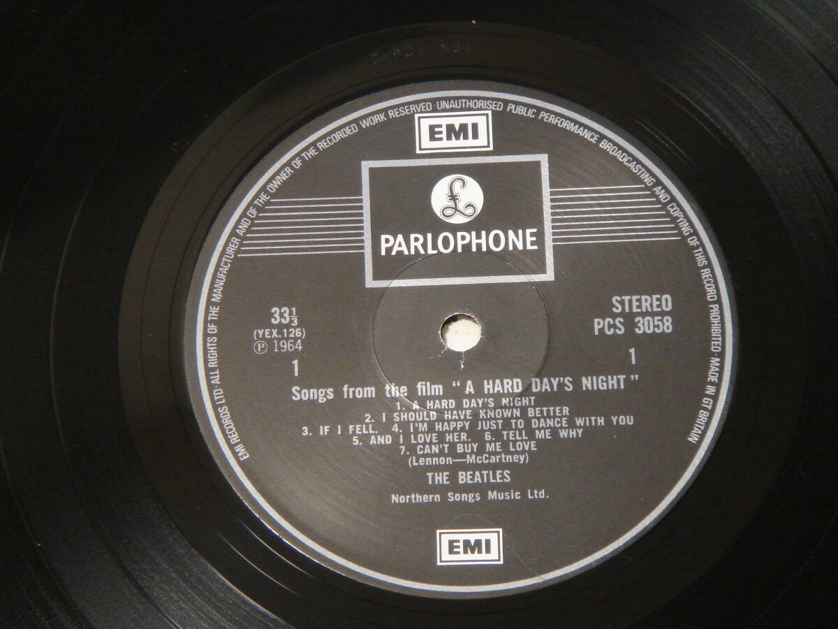 ＬＰ　The Beatles　A Hard Day's Night　ＵＫ盤_画像5