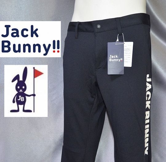 新品 88 ジャックバニー 超ストレッチ　テーパード　パンツ　ブラック パーリーゲイツ Jack Bunny!!_画像1