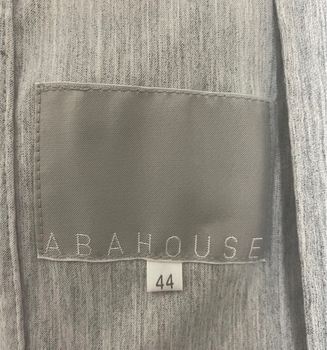 値下げ　☆美品☆  定価9350円 ABAHOUSE GRAY 【セットアップ対応】DRYMIX イージー ジャケット 杢グレー