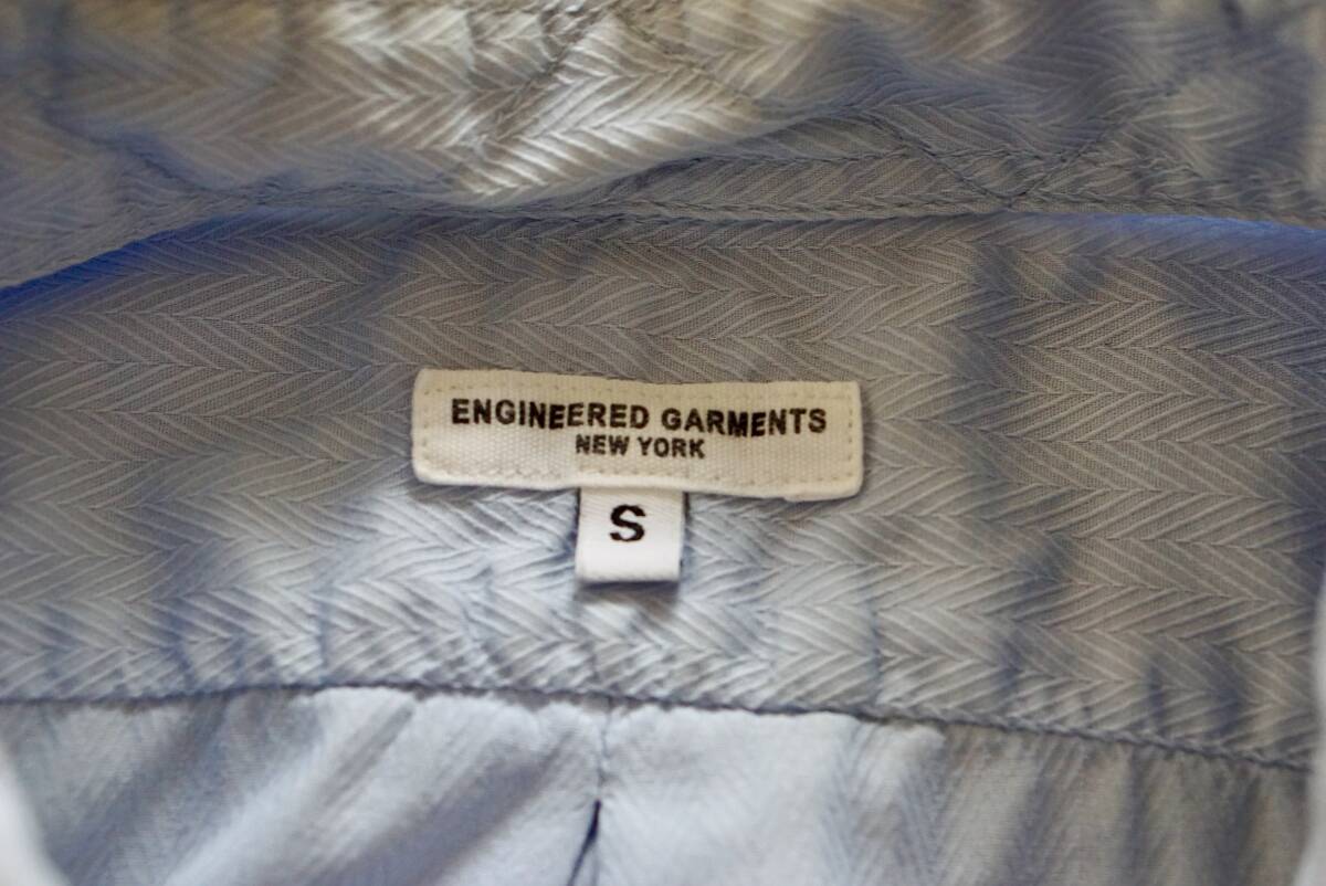 Engineered Garments エンジニアードガーメンツ Popover BD Shirt Cotton Oxford プルオーバー 半袖シャツ S オックスフォード_画像3