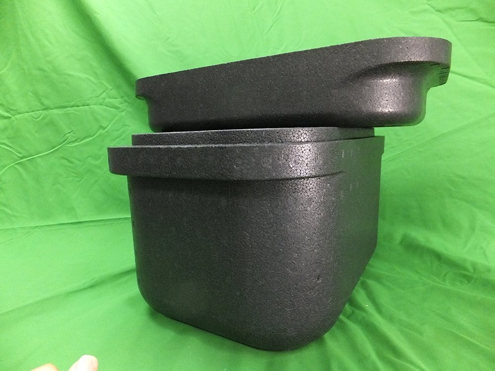 メダカの発泡スチロール水槽鉢・黒・24L大容量 めだか飼育に最適の画像4