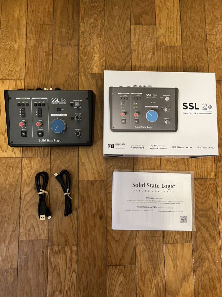【中古品】Solid State Logic SSL2+ USB Audio Interface