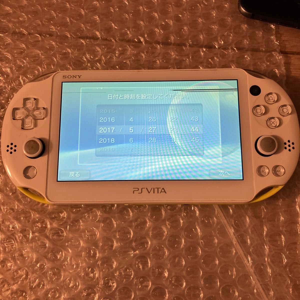 PSVITA Vita SONY ライムグリーン ヴィータ Wi-Fiモデル