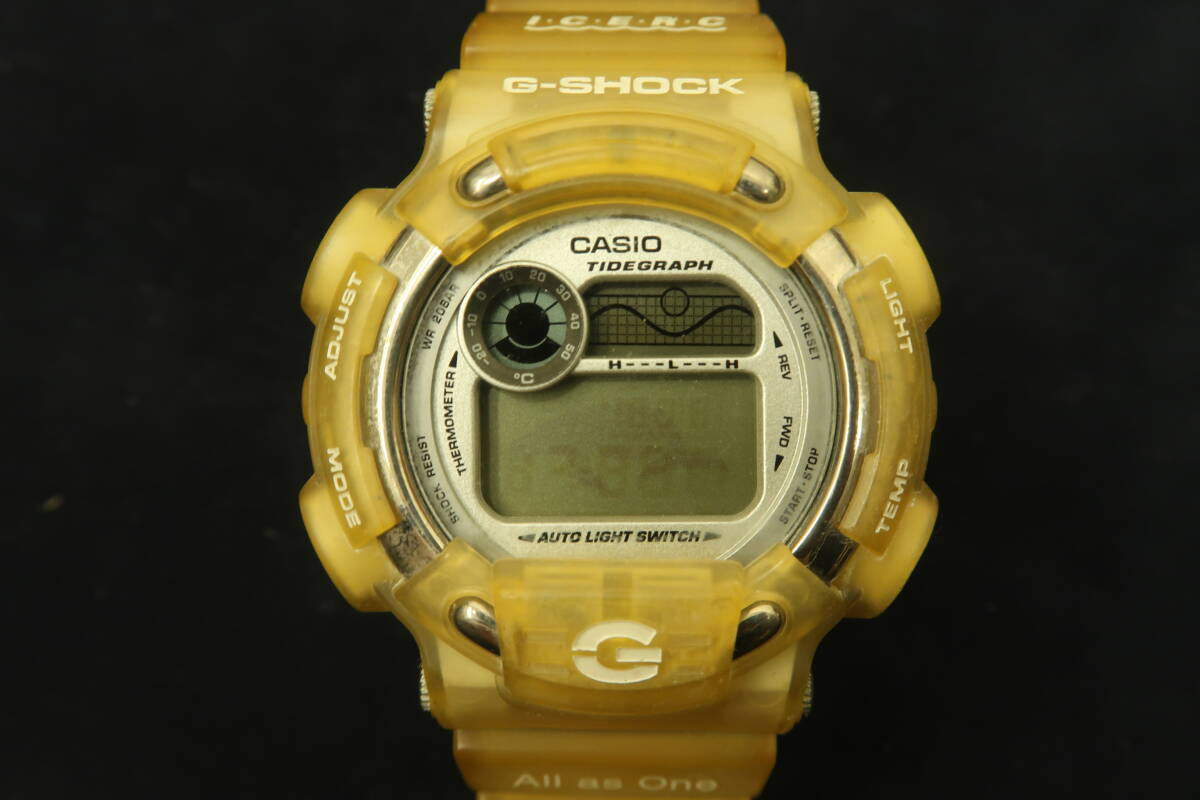 腕時計 (3) CASIO カシオ G-SHOCK DW-9900 DW-8600K FROGMANフロッグマン FISHERMANフィッシャーマン イルカクジラ 2本セット ジャンク扱い_画像6