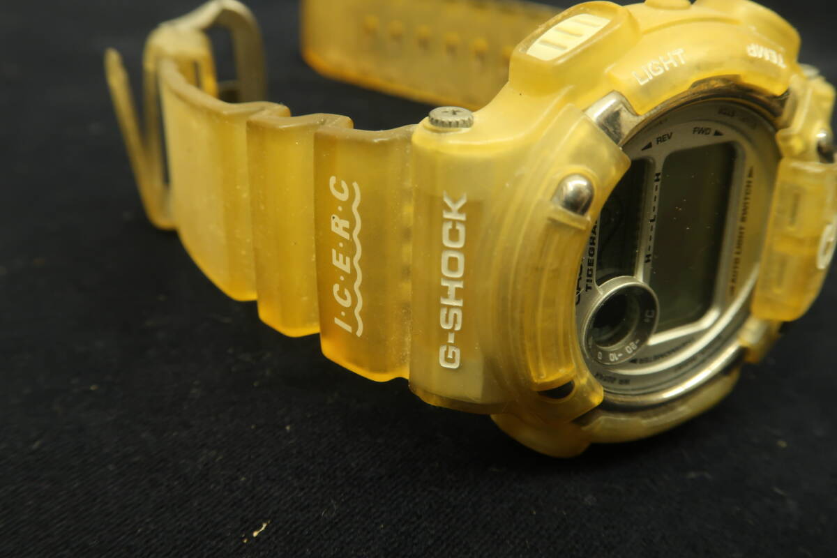 腕時計 (3) CASIO カシオ G-SHOCK DW-9900 DW-8600K FROGMANフロッグマン FISHERMANフィッシャーマン イルカクジラ 2本セット ジャンク扱い_画像8