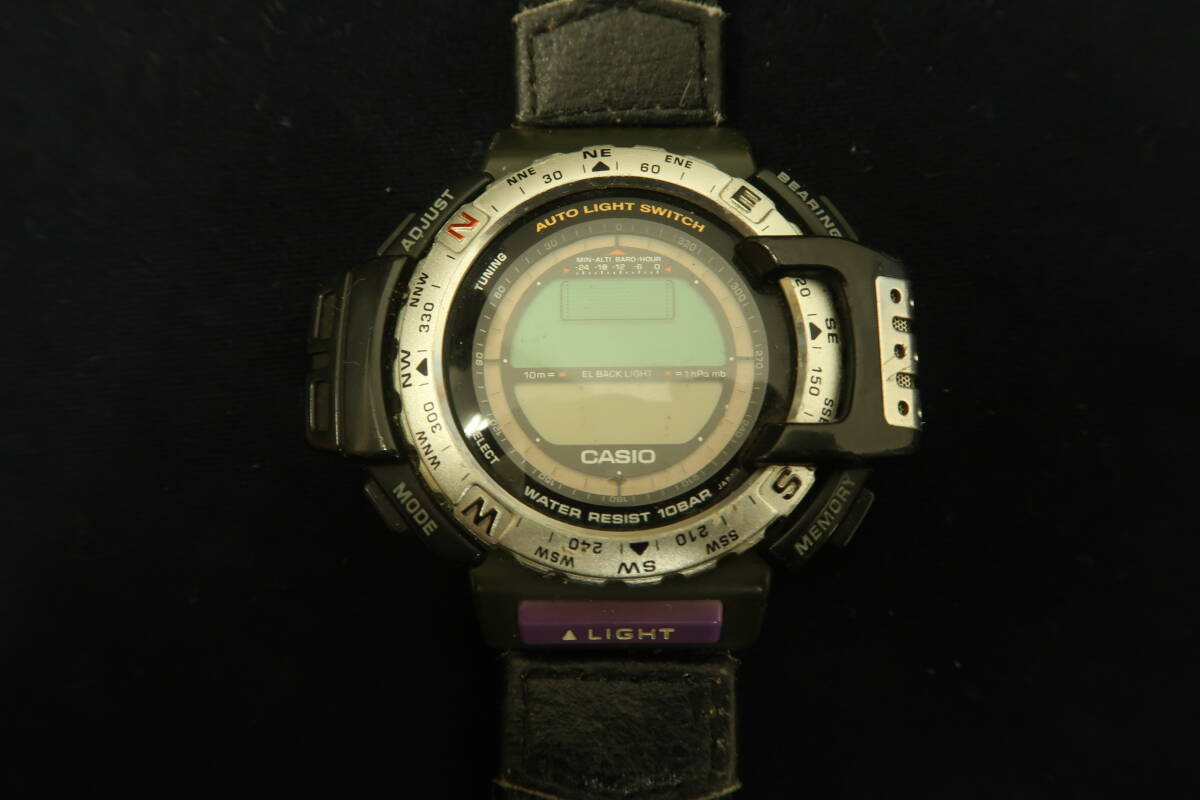 中古 腕時計 (4) CASIO カシオ PRO TREK プロトレック 他 PRT-40 PRT-30 ATC-1100 SHW-103 WVQ-400 13本セット ジャンク扱い_画像2