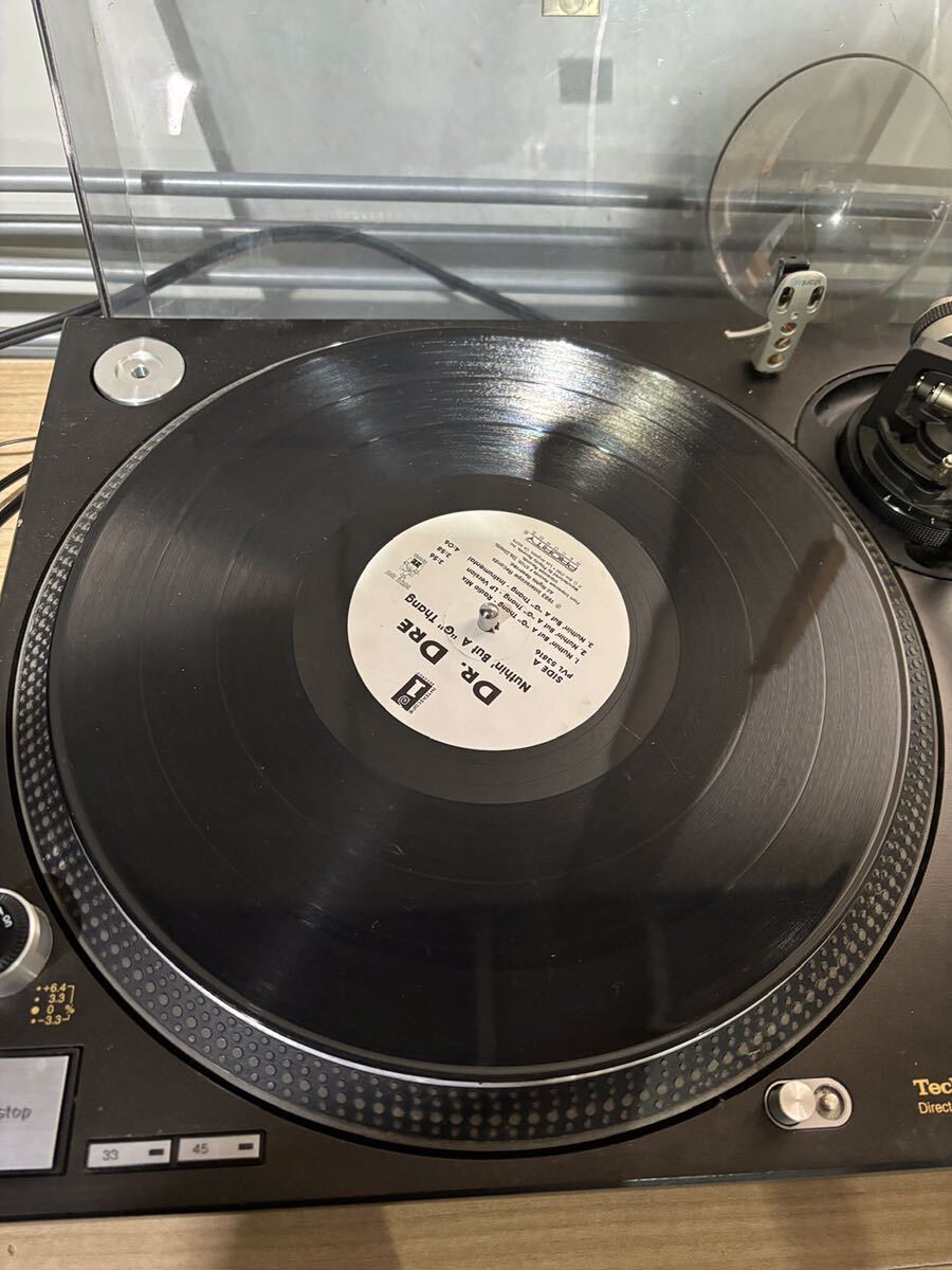 25F【中古】Technics クォーツシンセサイザー D.D. プレーヤー② SL-1200MK6_画像5