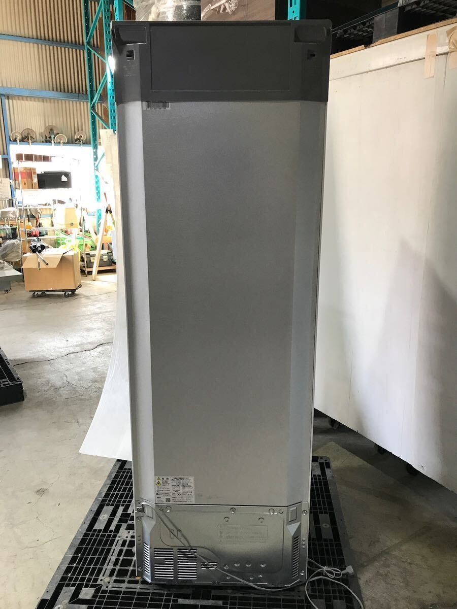 52S【中古】SHARP ノンフロン冷凍冷蔵庫 プラズマクラスター 2021年製 SJ-G415H-W_画像4