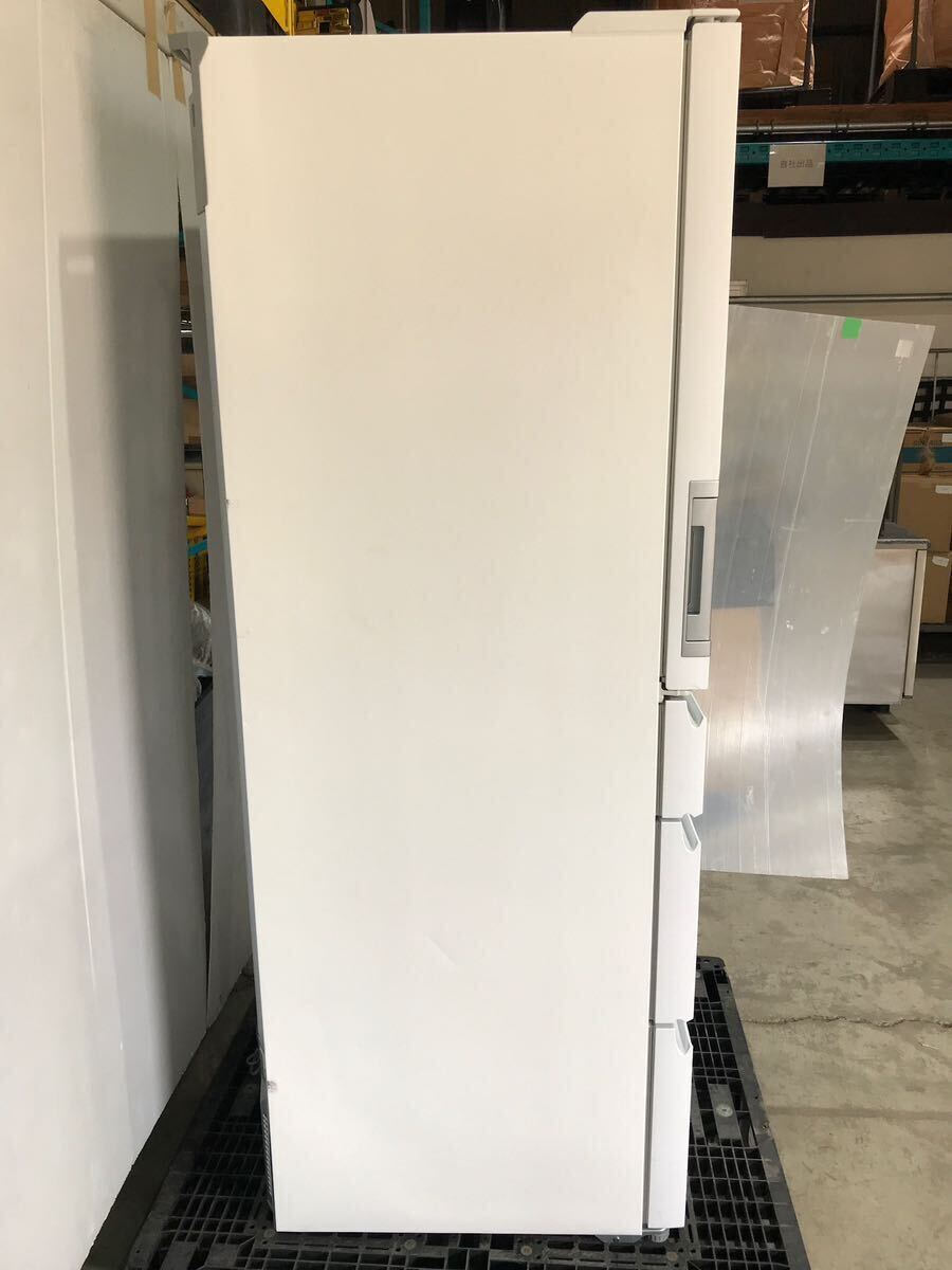 52S【中古】SHARP ノンフロン冷凍冷蔵庫 プラズマクラスター 2021年製 SJ-G415H-W_画像2