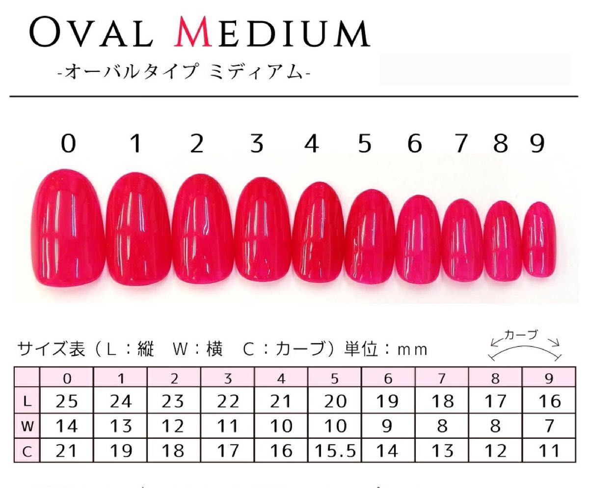 ネイルチップ　赤ドット　チェリー 付け爪