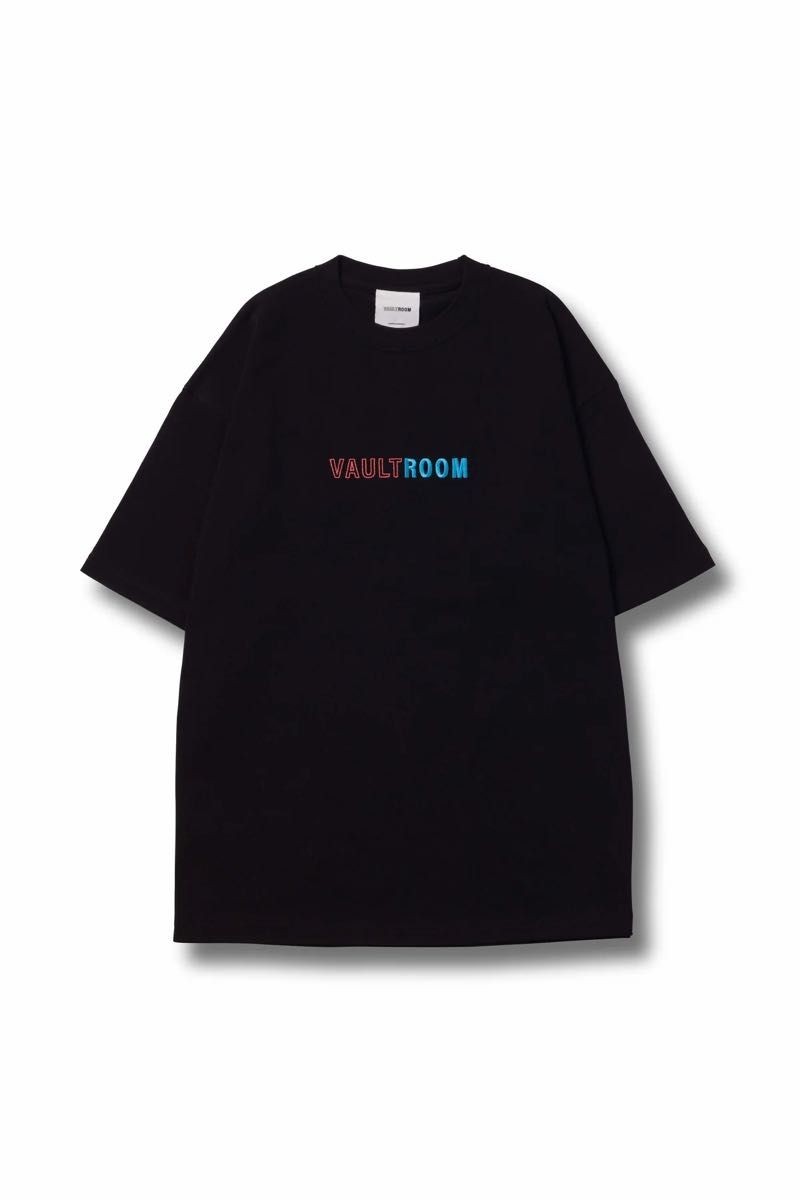 Vaultroom × かるび なちょ TEE ブラック Lサイズ 赤見かるび なちょ猫