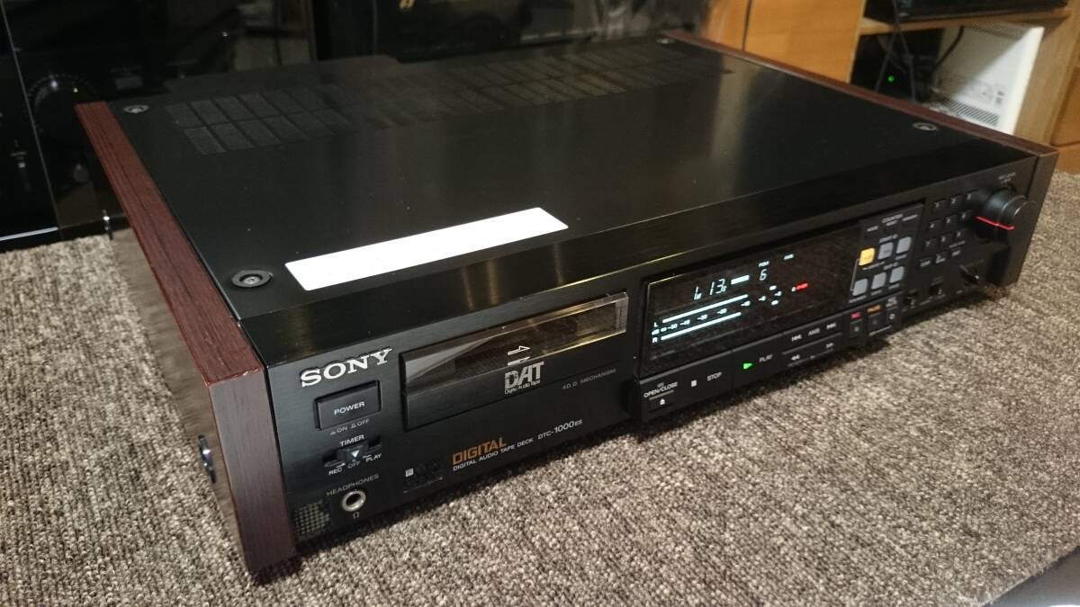 SONY DAT デッキ DTC-1000ES 『オーバーホール実施 保証あり』ソニー DAT カセットデッキの画像6