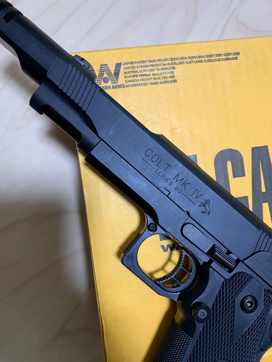 ほぼ新品WA ハイキャパシティ 45スピード コンプ HW製 ガス ほぼ新品WA ハイキャパシティ 45スピード コンプ HW製 ガス