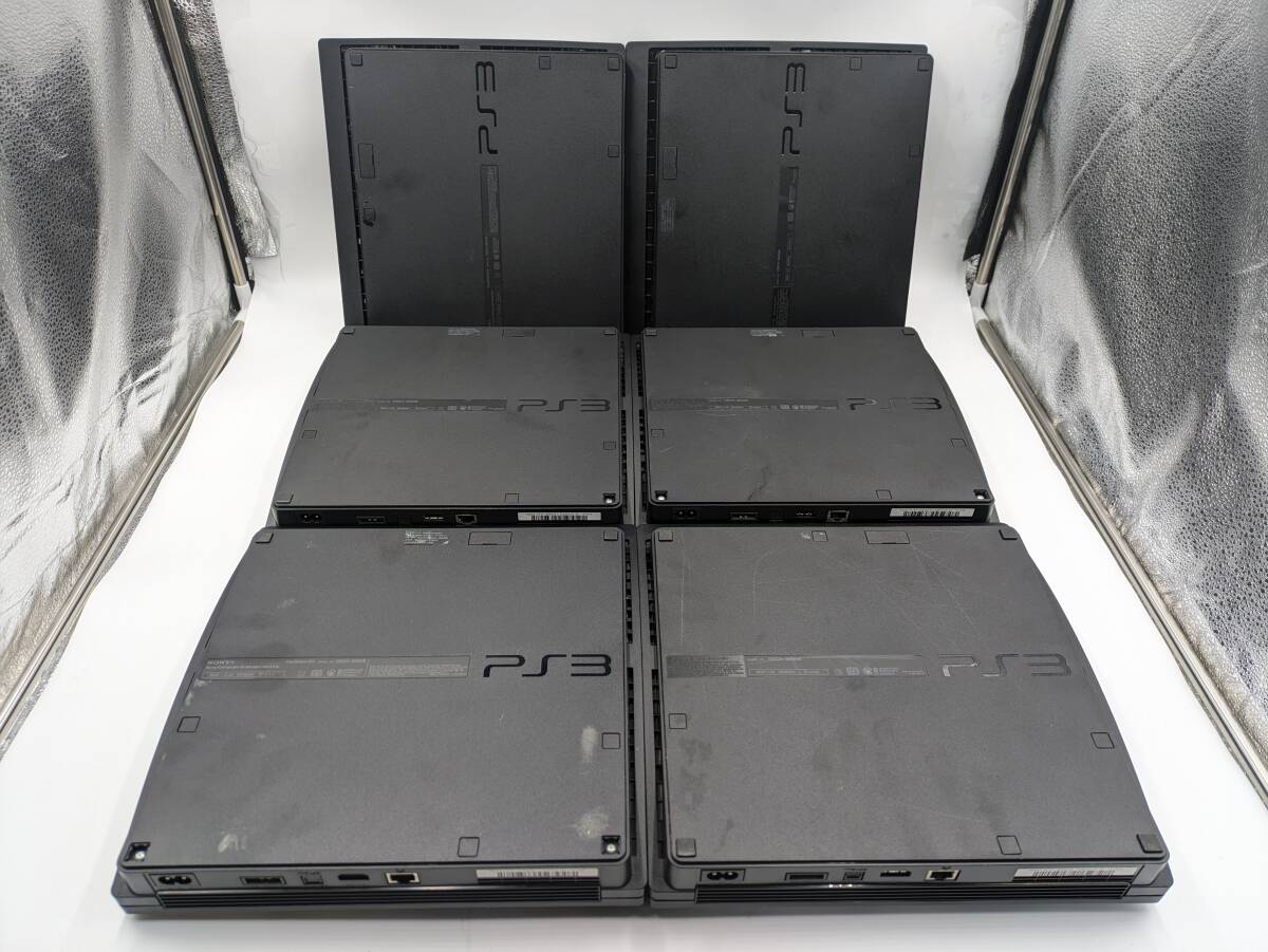 1円～【動作未確認・ジャンク】SONY PS3 本体 薄型 大量 まとめ CECH 2500A 2500B 3000A 3000B 6台セット PlayStation プレステ_画像2