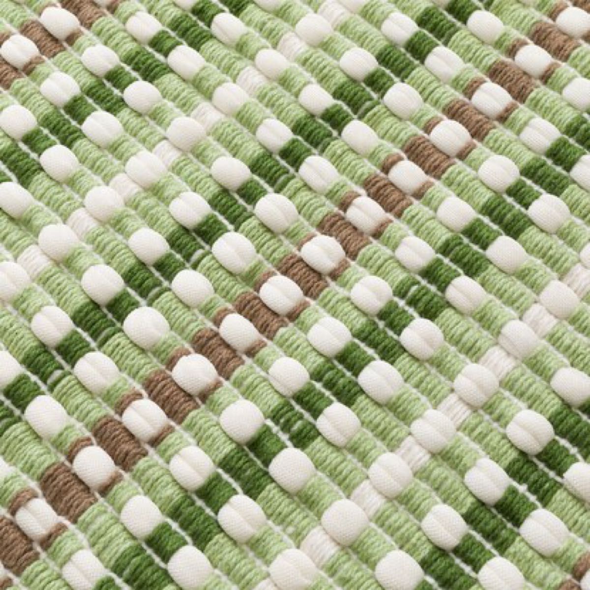 新品未使用　インド綿使用コットンラグ　ニトリ　120×180cm 約1.3帖 家庭用カーペット 豪華