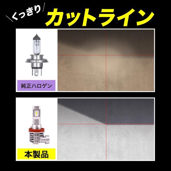 ヘッドライト LED 車検対応 車 明るい h4 h8 h9 h11 h16 交換 最強 爆光 フォグ 後付け 汎用 mts-456_画像9